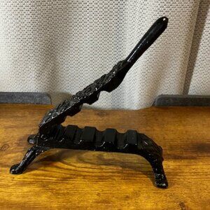 Cast Iron Press Used‎ to Make Cork Stoppers for Bottles VTG Pharmacy/Apothecary